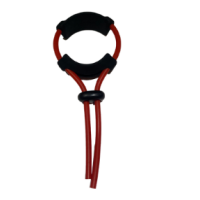 LASSY SILICONE COCK RING WITH SUPPORTS LASSY SILICONE COCK RING WITH SUPPORTS